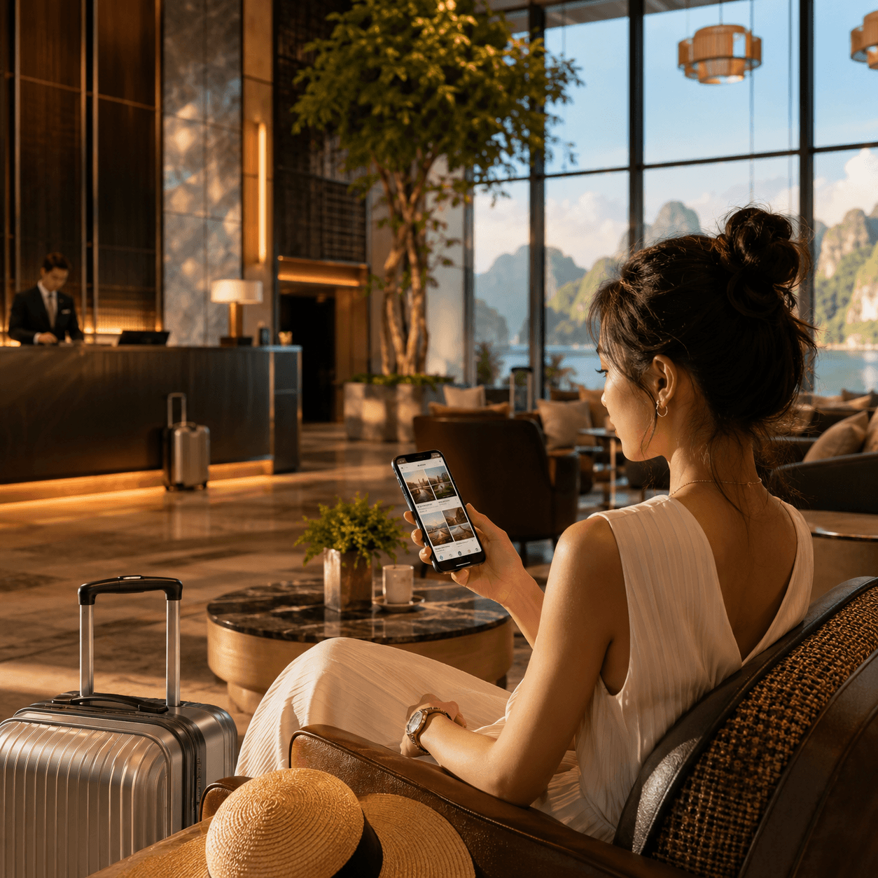 Tourism & Hospitality — Hotels · Attractions · Shopping · Travel