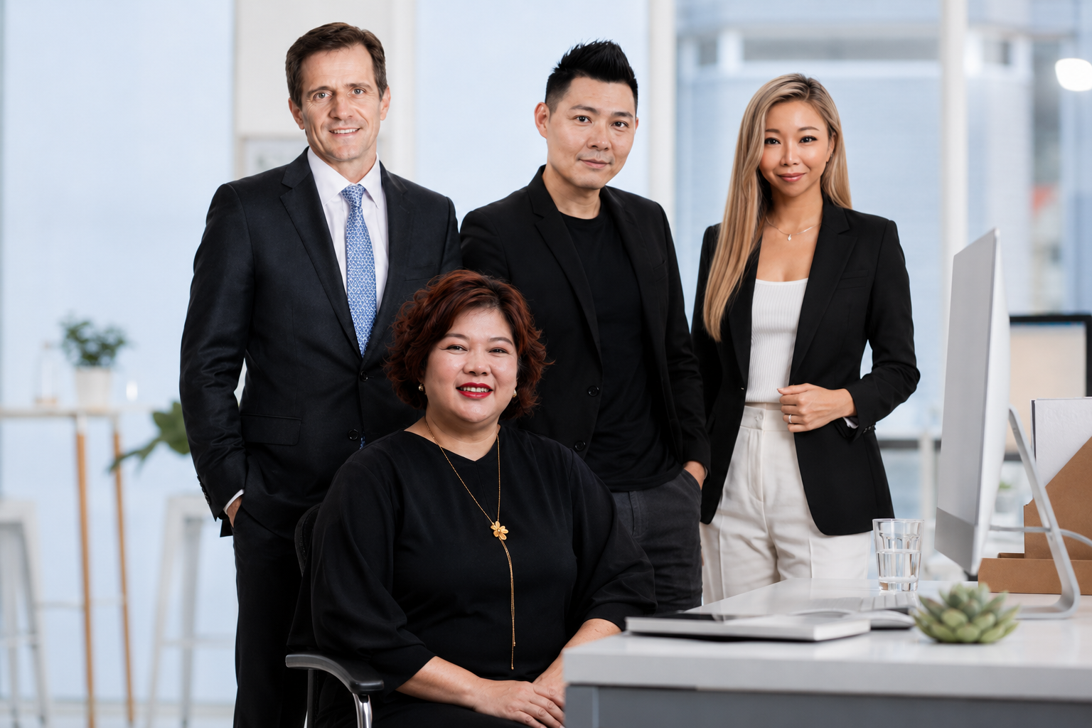 Bluehive Consulting Asia leadership and consulting team