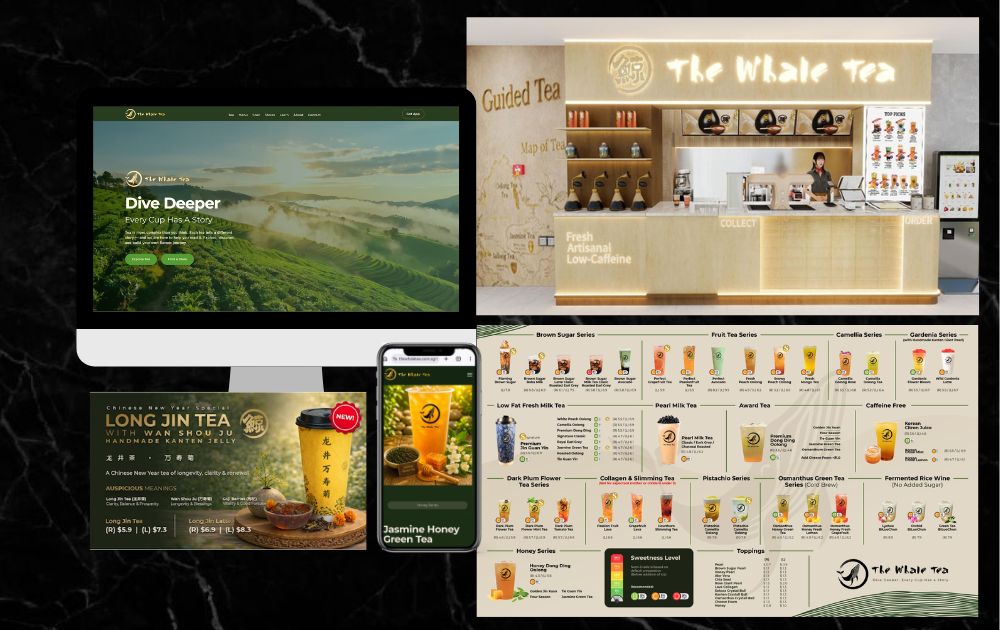 Whale Tea business transformation project by Bluehive Consulting Asia